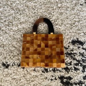 Vintage Top Handle Mini Bag